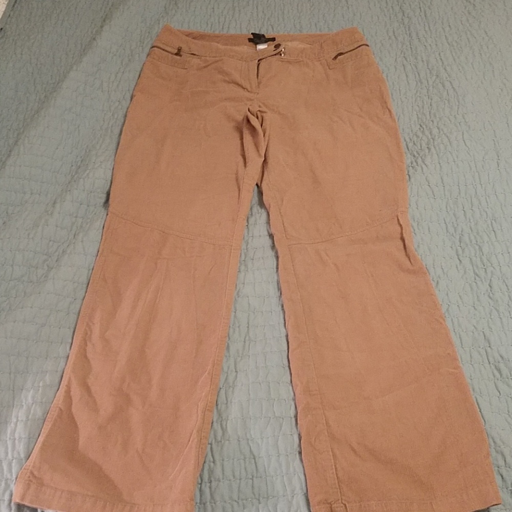 The Limited - Copper colored corderoy pants